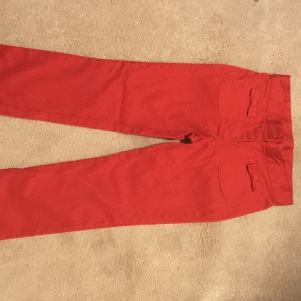 Janie and Jack red pants